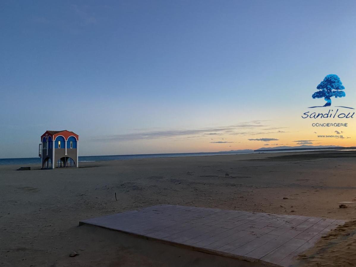 Mobilhome Paradis Bikini Sigean Esterno foto